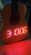 Picaxe Digital LED Guitar Clock