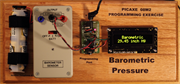Philip Harris Barometer Sensor Programming Exercise in PicAxe
